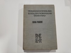Romanian-english, english-romanian.Dictionary de Irina Panovf