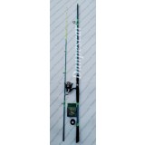 SET Lanseta SAIMINO WHITE AMUR 3m + Mulineta SAIMINO X4000 si150m fir