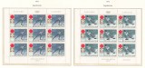 Iugoslavia 1972 Mi 1447/48 klb MNH - Jocurile Olimpice de iarna, Sapporo, Nestampilat