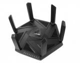 Router Wireless Asus RT-AXE7800, tri-band, WI-FI 6, , standarde reteaEEE 802.11a, IEEE 802.11b, IEEE 802.11g, WiFi 4 (802.11n) WiFi 5 (802.11ac), WiFi