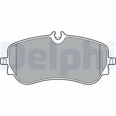 DELPHI LP3367 set placute frana,frana disc