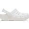 Saboti Crocs Classic Toddler Floral Cut-Out Clog Alb - Chalk