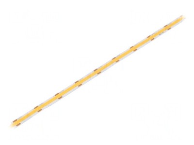 Bandă LED COB Alb Cald 12V 8W/m IP20 foto
