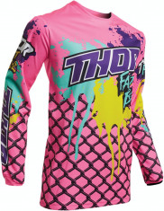 Tricou Copii Atv/Cross Thor Pulse Fast Boyz roz, marime L Cod Produs: MX_NEW 29121770PE foto