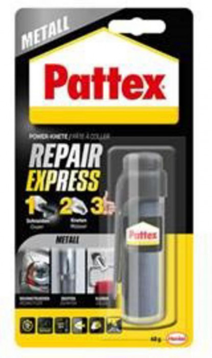 Adeziv pentru metale Pattex Repair Express, 48 g