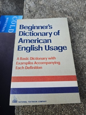 Beginner/s Dictionary of American English Usage - Necunoscut foto