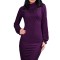 V425-11 Rochie eleganta cu maneca lunga