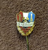 Insigna fotbal - &quot;ENERGIA&quot; Asociatie Generala (Petrolul Ploiesti) - varianta 2