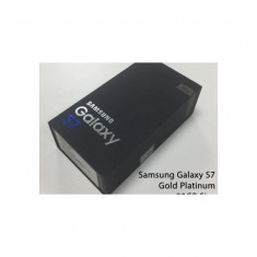 Cutie (ambalaj) fara accesorii samsung g930 galaxy s7, 32gb gold platinium originala foto