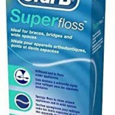 Ata dentara Super Floss, 50 bucati, Oral-B