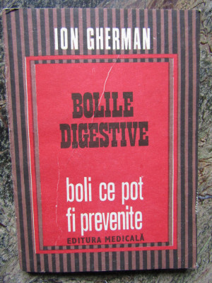 Ion Gherman - Bolile digestive. Boli ce pot fi prevenite foto