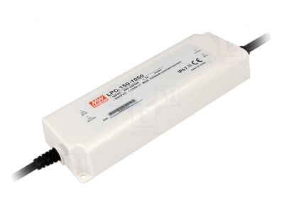 Alimentator LED 151,2W 72-144VDC 1050mA IP67 foto