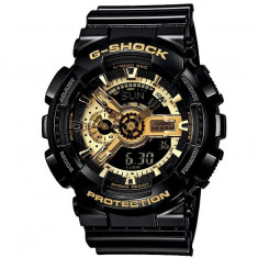 Ceas Sport Casio G-SHOCK GA-110 Black&Gold -NOU ! NEGRU LUCIOS -CALITATEA 1