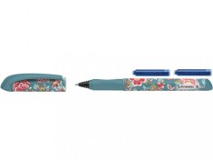 Set roller cu 2 rezerve Schneider model Voice 2023,albastru floral