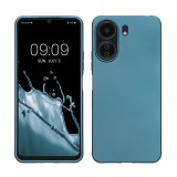 Husa Kwmobile pentru Xiaomi Poco C65/Redmi 13C, Albastru, Silicon, KWM000020KO001C, Carcasa