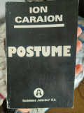 Ion Caraion - Postume