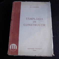 TAMPLARIA DE CONSTRUCTIE - A.S. ARDANSKI