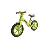 Bicicleta fara pedale pentru copii IRUIQI, roti de cauciuc si scaun reglabil, +3ani, verde Z-TOOLS / ZTS8256