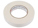Bandă electroizolantă 3M albă 25mm x 55m x 0,177mm 3kV