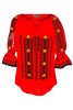 Bluza tip ie dama RIAG, marime 2XL, rosu