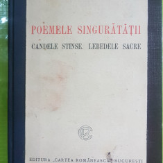 D159-Carte veche rara-POEMELE SINGURITATII-Victor Eftimiu-1902-1906.