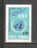 Romania.1970 25 ani ONU CR.220, Nestampilat