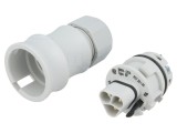 Mufă Circulară RST 3-PIN 20A 250V Gri