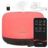 Difuzor de aromaterapie si umidificator LED cu telecomanda Zortiva