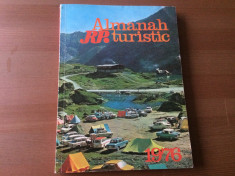 Almanah turistic 1976 romania pitoreasca RP RSR epoca de aur ghid turism hobby foto