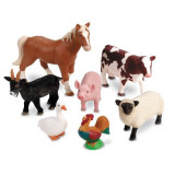 Animalele de la ferma - Set figurine mari +2 ani, Learning Resources