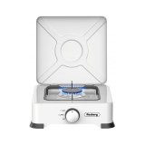 Aragaz cu un arzator si capac Rosberg, 2.2 KWh, arzator aluminiu, aprindere automata, otel carbon