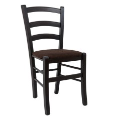 Scaun Paesana - cadru wenge - stofa K7 - maro