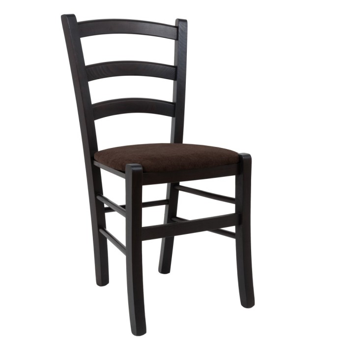 Scaun Paesana - cadru wenge - stofa K7 - maro