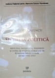 SITUATIA POLITICA-GRIGORE GAFENCU 2007
