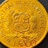 Cumpara ieftin Moneda exotica 1/2 SOL DE ORO - PERU, anul 1974 *cod 55 = UNC + ERORI de BATERE