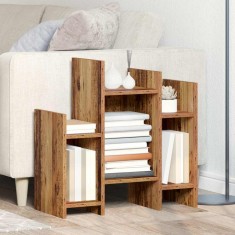 vidaXL Dulap lateral Lemn vechi 60 x 26 x 60 cm Lemn compozit