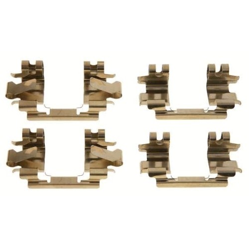 Set accesorii placute frana Honda Civic V, Jazz 2 (Gd, Logo (Ga), punte Fata, restrictii : Sumitomo, TRW