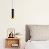 Cumpara ieftin Lustra Sivani Negru 8x8x114 cm