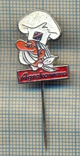 Y 242 INSIGNA - AGROKOMERC -IUGOSLAVIA -PENTRU COLECTIONARI