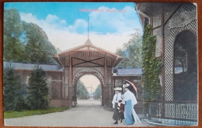 Carte postala, Buzias, 1917 foto