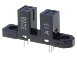 Senzor Fotoelectric Transmițător-Receptor Slot DARK-ON