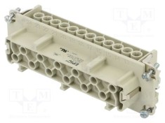 Conector LAPP EPIC H-BVE HDC mama 12 pini 16A 630V inserturi contact
