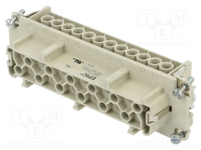 Conector LAPP EPIC H-BVE HDC mama 12 pini 16A 630V inserturi contact