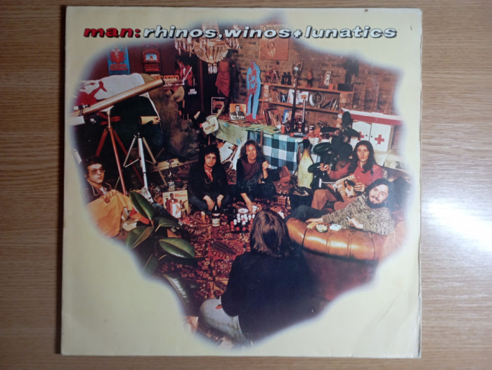 LP (vinil vinyl) Man - Rhinos, Winos, And Lunatics (EX)