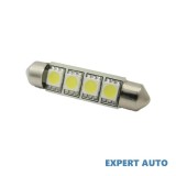 Bec led sofit 42mm 4 smd 5050 12v rosu cod: pt72 Alta marca Alt model #7, Array