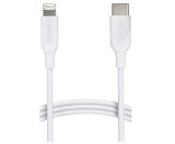 Cumpara ieftin Cablu de incarcare USB-C la Lightning ABS Amazon Basics, 1.83m, alb - SECOND