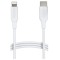 Cablu de incarcare USB-C la Lightning ABS Amazon Basics, 1.83m, alb - SECOND