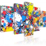 Cumpara ieftin Tablou - Colourful Imagination 100x50 cm