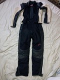 Costumație moto piele textil,HEIN GERICKE,38/S,pantalo 36/mdamă mici urme de uz