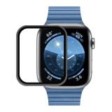 Folie din sticla curbata compatibila cu Apple Watch seria 4 5 6 SE 44mm, OLBO